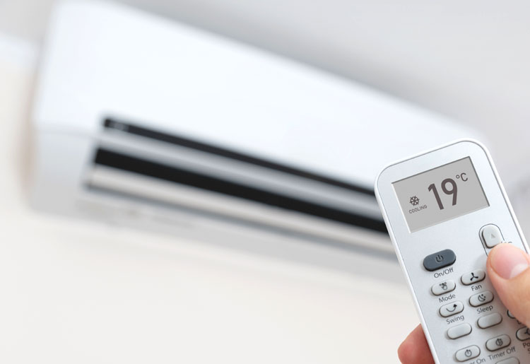 Air Conditioning vs Air Source Heat Pump Running Cost Chart